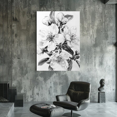 Tableau Dessin Fleur